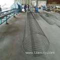 Precast concrete pile wire cage welding machine